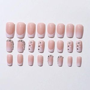 Cute Press on Nails, 24pcs